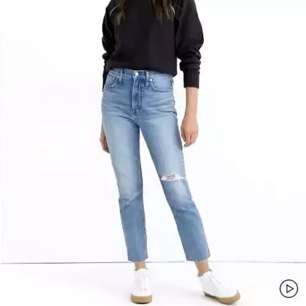 Madewell the Perfect Vintage crop Jean , sz 31